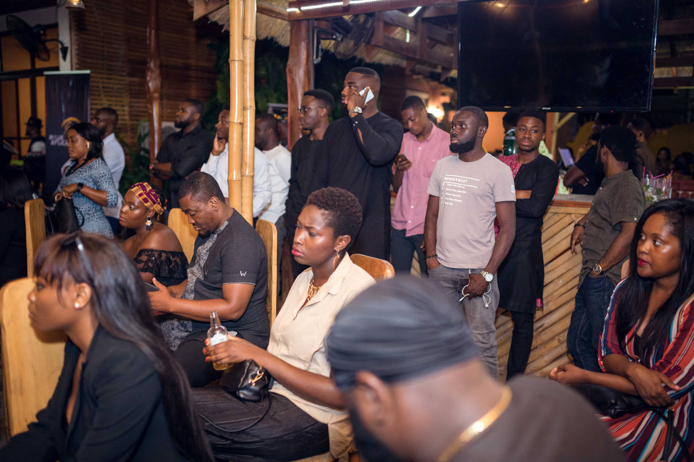 Members mingling